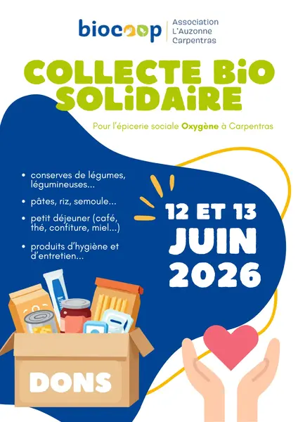 La collecte BIO solidaire