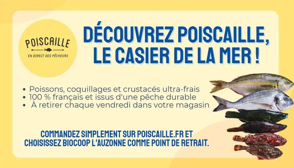 Découvrez POISCAILLE, le casier de la mer !